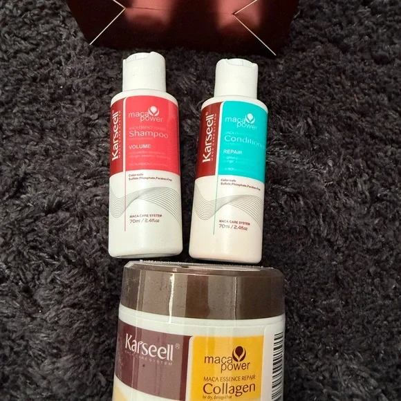 karseell Hair Treatment & Mask Set - Red, White, Cream - Picture 3 of 6